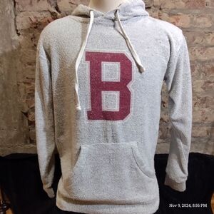 B  fuzzy hoodie size medium